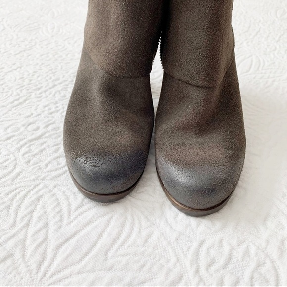 Gidigio Italian Leather Suede Ankle‎ Boots - Picture 4 of 7